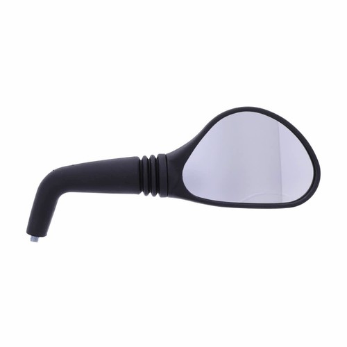 Black oval mirror right - black,