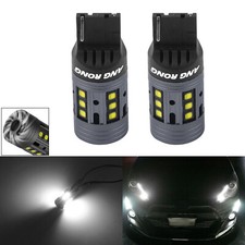 2X 30W Canbus T20 7440 W21W LED Bulbs Sidelight Daytime Running Revese Light DRL