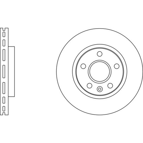 Apec blue brake disc - brake,