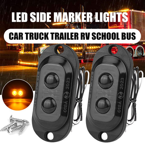 Led side clearance marker - 2x,