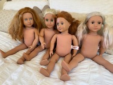4 x our generation dolls