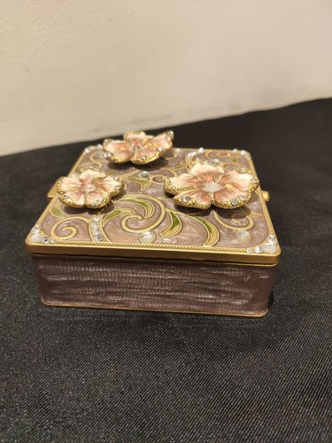 Ornate floral enamel jewellery - ornate,