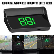 Digital HUD Speedometer MPH Car Head Up Display GPS Speed Meter windscreen