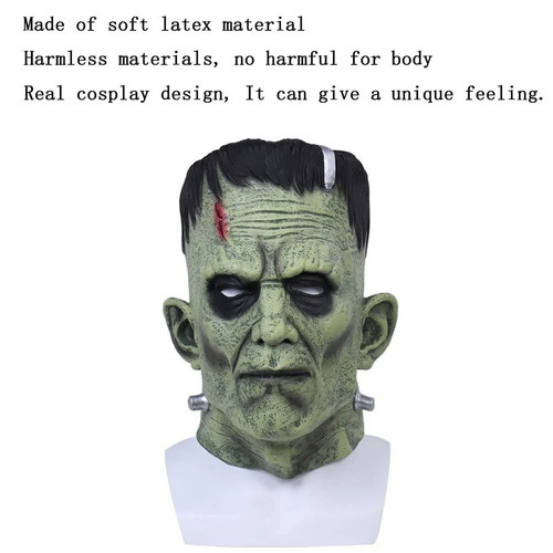 Frankenstein mask full head - frankenstein,