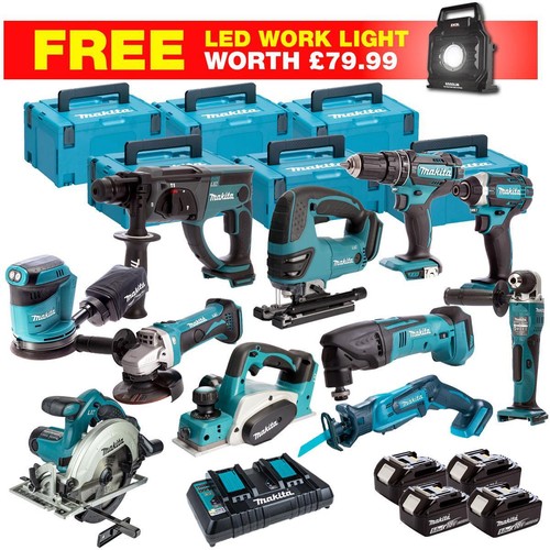 Makita 18v piece combo - 18v, 12