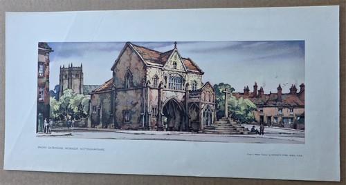 Worksop priory gatehouse - priory, orig