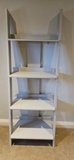 Next Grey narrow Ladder shelf