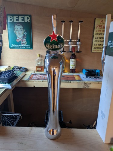 Heineken beer pump full bar - heineken,