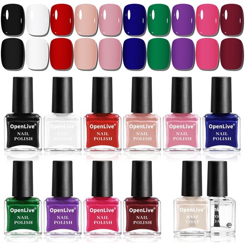 Pcs nail polish set with - 12,