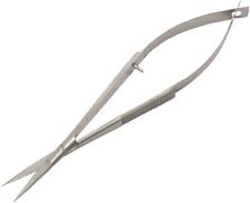 Micro Cutting Spring Action Scissors for Embroidery Scrapbooking, Decoupage 4.5"