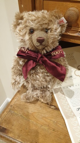 Copper brown stieff bear - stieff,