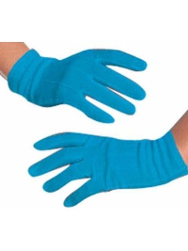 Lady gaga blue gloves - blue,