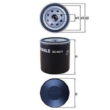 KNECHT OC 405/3 OIL FILTER FOR