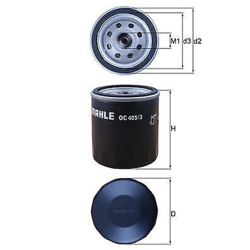 Knecht 405 oil filter for - oc, 405/3