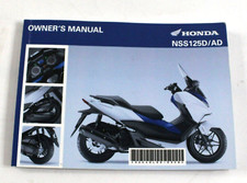 Genuine 2015 Honda NSS125D / AD / Forza / English Owners Manual 32K40L00