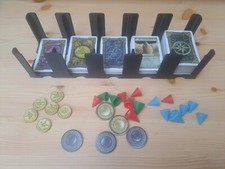 USA mini card deck tray