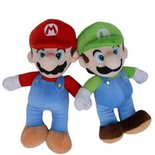 Super Mario Bros. Plush Doll Mario Luigi Soft Toy Stuffed Animal Teddys 25cm