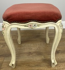 Footstool vintage french - vintage,