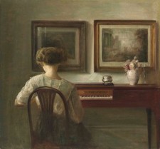 Carl Vilhelm Holsoe Young Lady