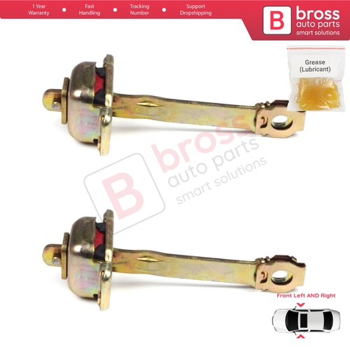 Front door hinge stop check - hinge,