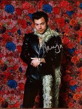 Harry Styles Signed 8x10