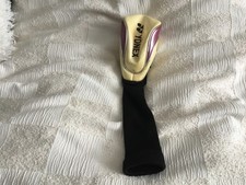 Yonex E Zone XP Rescue Hybrid Head Cover - White/Cherry - Head Cover Only.