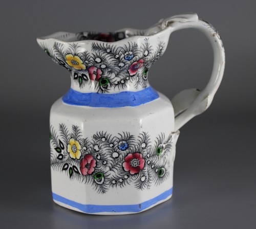 Antique ironstone china jug - china,