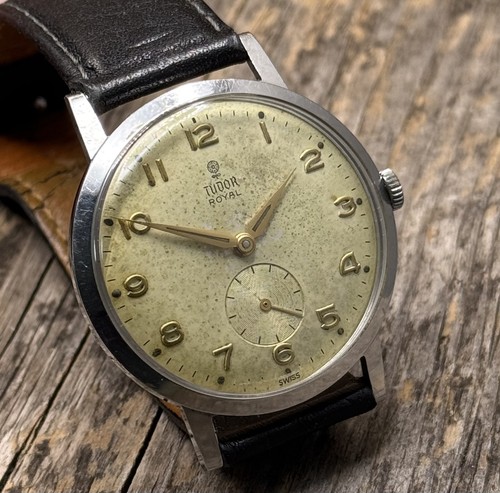 Tudor royal mens steel watch - tudor,