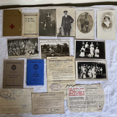 Military ephemera father son - military,