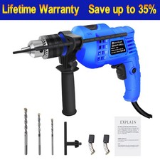 230V Pro Rotary Hammer Drill Heavy Duty Corded Electric Impact Drill With Bits
