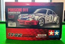 Tamiya 58571 ** 12800 1/10th Porsche 911 Carrera RSR TA-02