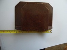 vintage wooden letter rack