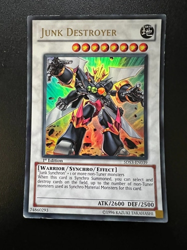 Junk destroyer 5ds3 en039 - destroyer, 5ds3-en039