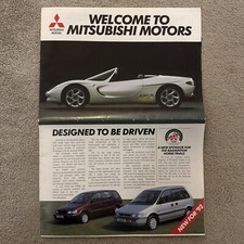 1992 Mitsubishi Motors Newsletter Brochure - Colt Lancer Space Wagon/Runner