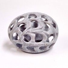 Hand carved soapstone -