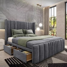 Divan bed with mattress - bed,