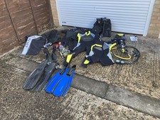 Scuba Equipment. Regulator,BCD, Dive Computer, 3x Wetsuits, 2x Masks.