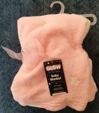 B&M Pink Fleece Blanket Glow