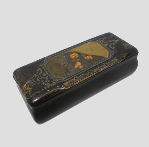 Antique mache and lacquer - antique,
