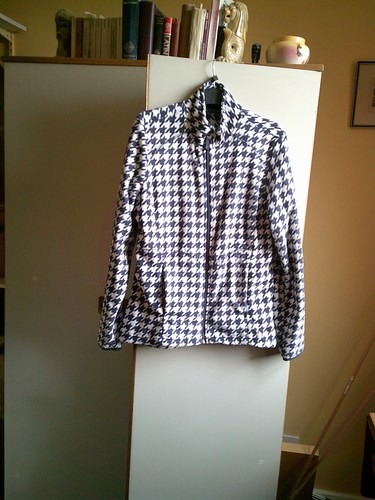 Women navy houndstooth - m&s,