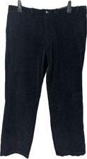 M&S Blue Harbour Stormwear Navy Cord Corduroy Trousers W42” L31”