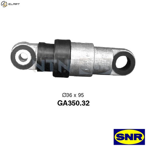 Tensioner pulley vribbed belt - pulley,