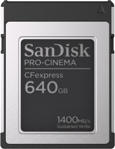 Sandisk pro cinema 640gb - sandisk,