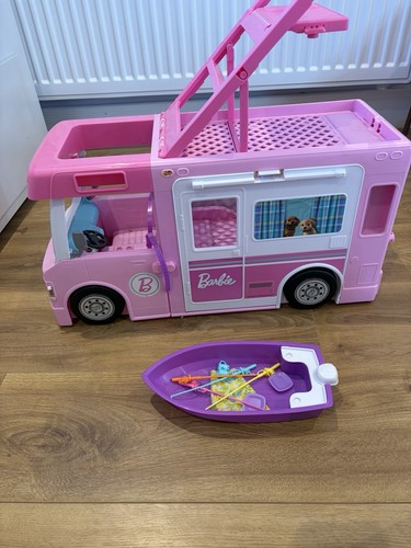 Barbie camper van with - barbie,