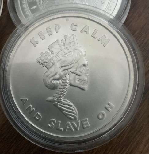 1oz silver shield slave queen - 1oz,