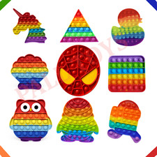 Rainbow Push Pop for it Bubble