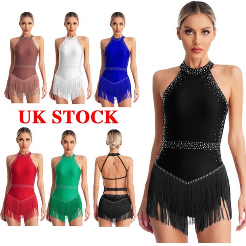 Womens sequins tassel leotard - womens,