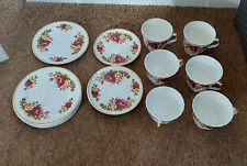 Salisbury Bone China Sweet Roses Tea Set