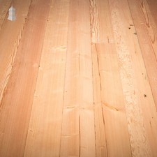 Batch of 7.5 Square Metres of 8 Inch Wide Resawn Columbian Pine Floorboards