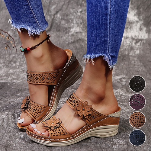 Womens summer wedge heel - wedge,